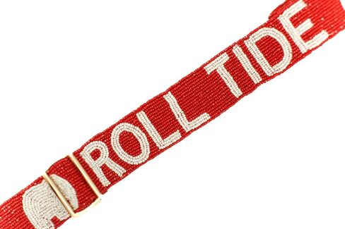 Beaded Purse Strap Football | Beaded Purse Strap Gameday | Cross Body Bag Strap | Purse Strap for Game Day (Tide) in Saudi Arabia