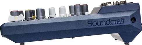 وحدة تحكم خلط تناظرية صغيرة الحجم Soundcraft Notepad-5 مع سماعات رأس شاشة Polsen HPC-A30 وأشرطة تثبيت (10 عبوات) وحزمة كابل XLR in Kuwait