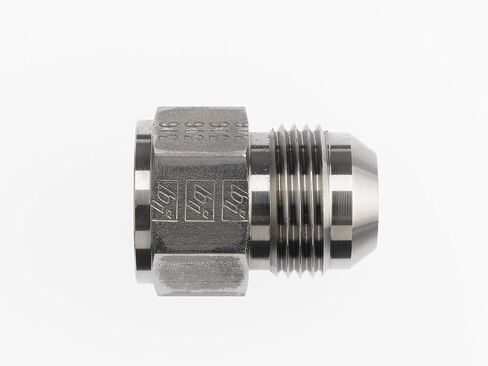 2406-16-14 مخفض مستقيم من الفولاذ غير الدوار، 1-5/16"-12 SAE x 1-3/16"-12 SAE خيط، 1" أنثى JIC x 7/8" ذكر JIC، 1.500" سداسي، 1.910 " طول in Saudi Arabia