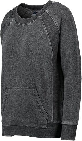 MV Sport Soft Crew Neck Sweatshirt with Pouch Pockets for Women/Fleece Womens Crewneck Sweatshirts/Crewnecks for Women in Saudi Arabia