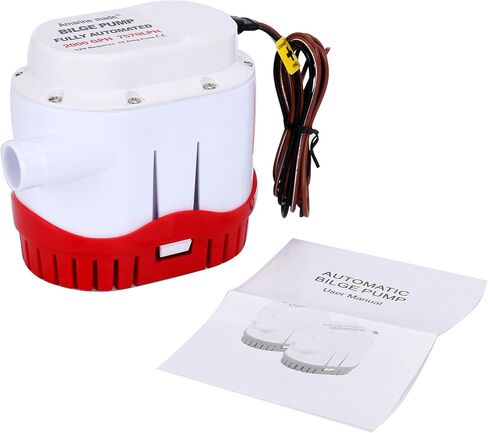 Amarine-made Automatic Submersible Boat Bilge Water Pump 12v 2000gph Auto with Built-in Float Switch in Saudi Arabia