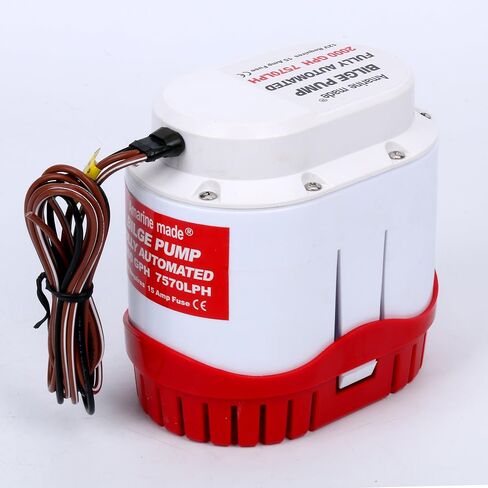 Amarine-made Automatic Submersible Boat Bilge Water Pump 12v 2000gph Auto with Built-in Float Switch in Saudi Arabia