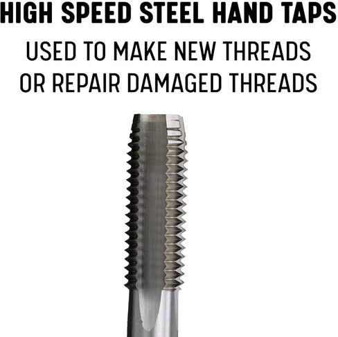 Drill America 9/16"-20 UNS High Speed Steel Plug Tap, (Pack of 1) in Saudi Arabia