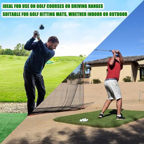 Rubber Golf Tees for Mats, Driving Range Tee, 10 Pack Golf Rubber Tee Holder Set Indoor Outdoor in Saudi Arabia