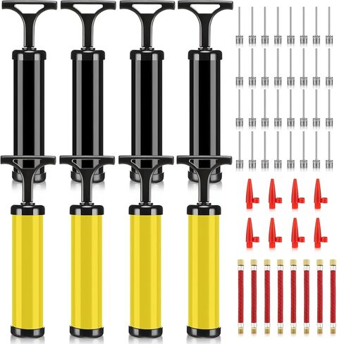 Chumia 8 Sets Ball Pumps Air Pump Bulk for Balls with Needle, Nozzle, Extension Hose Sports Ball Tool for Soccer Basketball Football Volleyball in Saudi Arabia