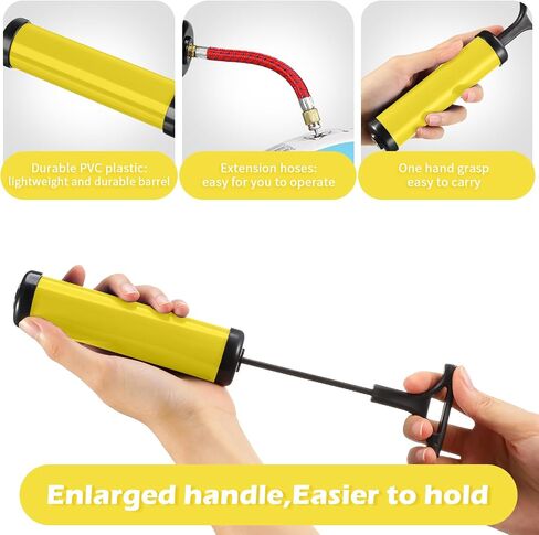 Chumia 8 Sets Ball Pumps Air Pump Bulk for Balls with Needle, Nozzle, Extension Hose Sports Ball Tool for Soccer Basketball Football Volleyball in Saudi Arabia