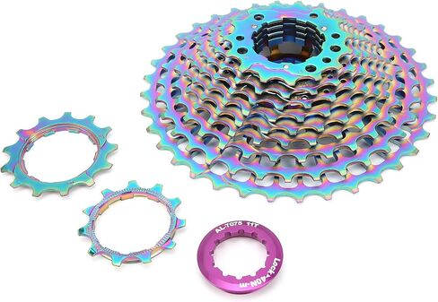 ZTTO 11-Speed Cassette, 11-36T, Hollow Design, Aluminum + Steel, Ultra-Light Racing Bike Freewheel Cassette Sprocket Freewheel Replacement in Saudi Arabia