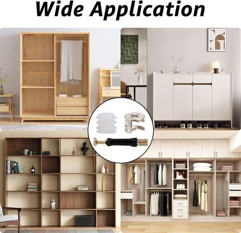 300 قطعة 3 في 1 مجموعة توصيل الأثاث كام تركيب كام قفل الجوز الأثاث ربط السحابة الترباس الجوز مجموعة لخزانة خزانة الربط in Kuwait