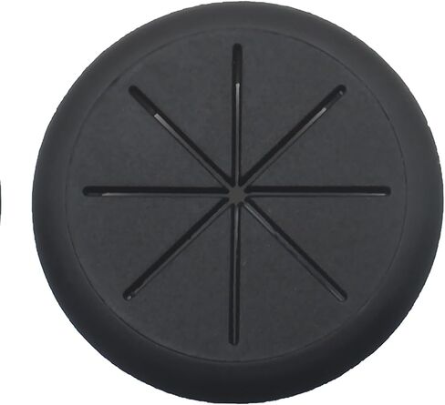 FDXGYH 2.0 inch(50mm) ABS Desk Grommet 2pcs Desktop Cable Hole Cover Plastic Grommet for Home and Office Desktop Wire Organizer [Black] in Saudi Arabia
