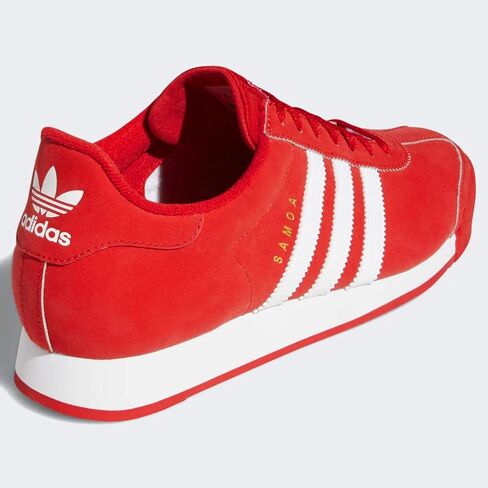 adidas Mens Samoa Lace Up Sneakers Shoes Casual - Red - Size 10.5 D in Saudi Arabia