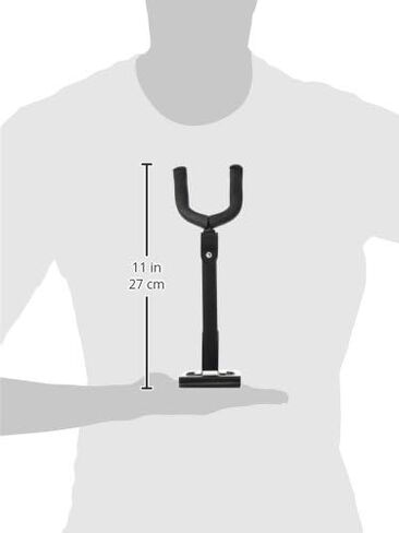 مجموعة من عشرة (10) حامل خطاف لشماعات الجيتار والآلات الوترية قابل للتعديل ~ يتم تركيبه بمسامير أو براغي أو يتضمن دعامة حائط قياسية 3 بوصات OC ~ مناسبة لتركيبات العرض في متجر البيع بالتجزئة in Kuwait