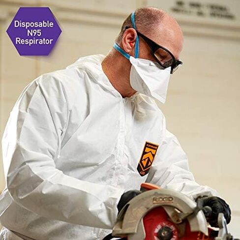 جهاز التنفس الصناعي KIMTECH™ N95 (53358)، معتمد من NIOSH، صنع في الولايات المتحدة الأمريكية، حجم عادي، 50 جهاز تنفس/حقيبة in Kuwait