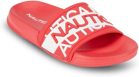 Nautica Women's Athletic Slide, Shower Shoe,Beach Sandal, Boat Slide in Saudi Arabia
