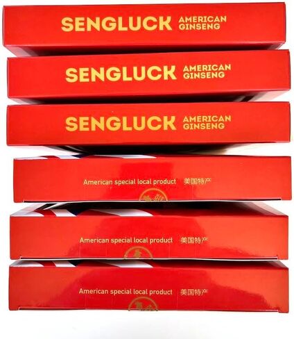 Sengluck American Ginseng (4-yr Growth) 8 oz, 参吉尔促销美国威州原产优质4年花旗参/西洋参0.5磅227克 in Saudi Arabia