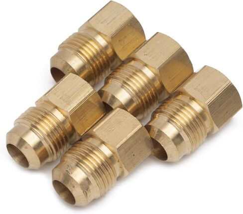 LTWFITTING مضيئة 1/2 "OD x 1/4" أنثى NPT أنثى موصل أنبوب المناسب (حزمة من 5) in Kuwait