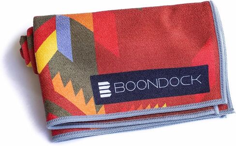 Boondock Co | Premium Microfiber Gym Towel | Towel for Gym, Yoga, Travel, Workout, Backpacking, Beach — Highly Absorbent Quick Dry and Sand Free Fabric (Gym Towel, Arctic) in Saudi Arabia