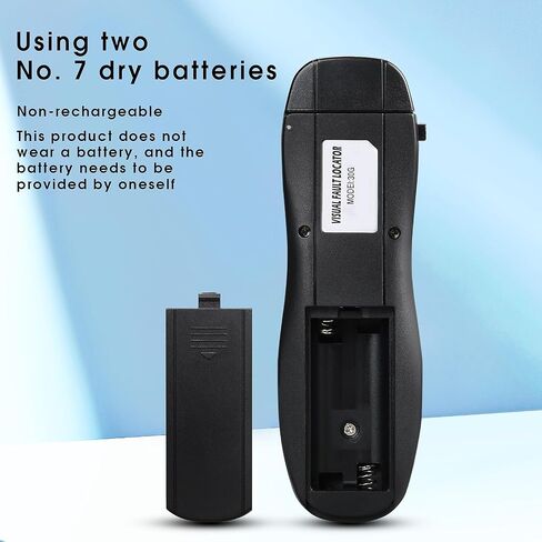 A-30G Fibe Visual Fault Locator Fiber Optic Kit 30KM VFL أدوات الألياف البصرية لاختبار كابل الشبكة جهاز اختبار كابل الألياف البصرية متر يتكيف مع واجهة LC/FC/SC/ST مع محول LC in Saudi Arabia
