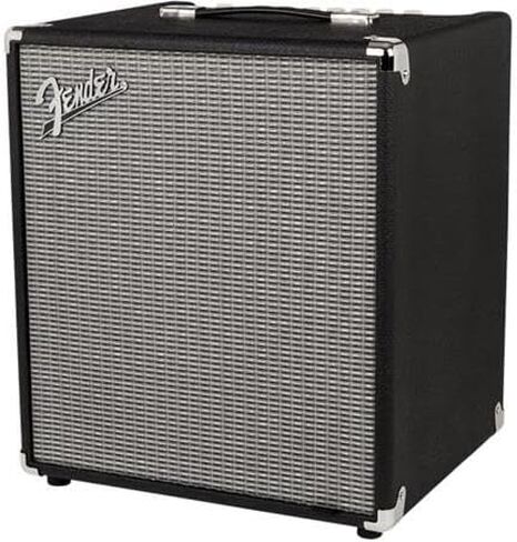 حزمة مضخم صوت جهير Fender Rumble 100 V3 مع كابل أداة Fender Joe Strummer، (13 قدمًا) مستقيم/مستقيم، أخضر داكن in Kuwait