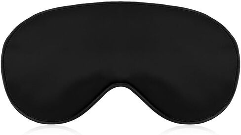 قناع عين مخصص، معصوب العينين مخصص لظلال العيون، أضف نص صورة التصميم الخاص بك، غطاء عين مخصص مع حزام قابل للتعديل للنوم والسفر والعمل، كتل القيلولة الخفيفة، أسود in Kuwait