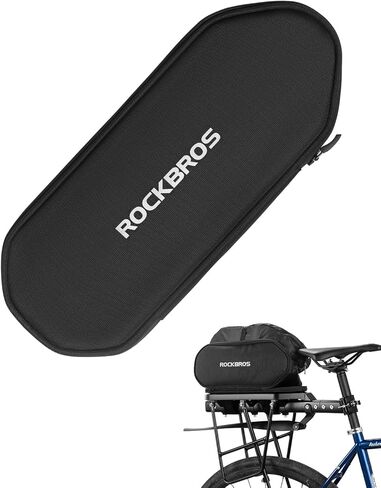 حقيبة دراجة قابلة للطي من ROCKBROS للرف الخلفي - متينة وقابلة للتوسيع ومتعددة الاستخدامات - سعة 5 لتر in Saudi Arabia