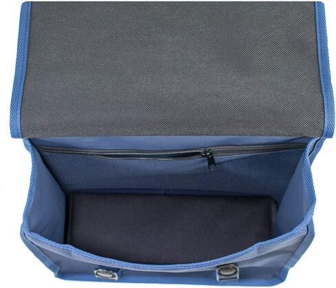 BikyBag Classic - Bike Double Bag, Stylish and Colorful Double Panniers (Brown Daisy) in Saudi Arabia