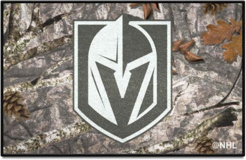 FANMATS 34517 NHL - Vegas Golden Knights Camo Starter Mat Accent Rug - 19in. x 30in.| Sports Fan Home Decor Rug and Tailgating Mat in Saudi Arabia