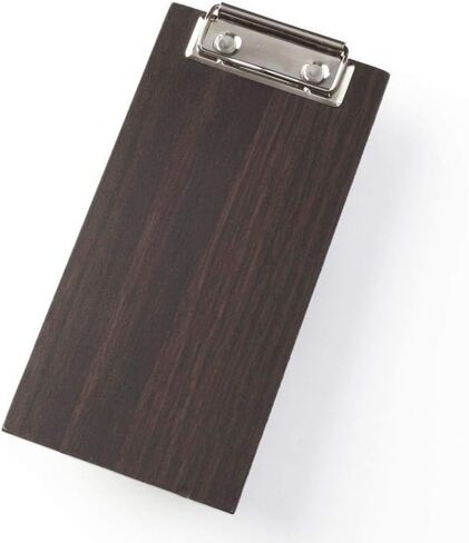 American Metalcraft CB8 Wood Clipboard Menu Holder, Espresso in Saudi Arabia
