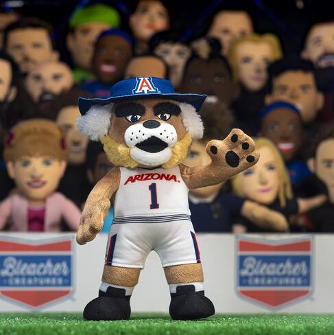 Bleacher Creatures Arizona Wildcats Wilbur 10" Mascot Plush Figure 10" Mascot Plush Figures - A Mascot for Play or Display in Saudi Arabia