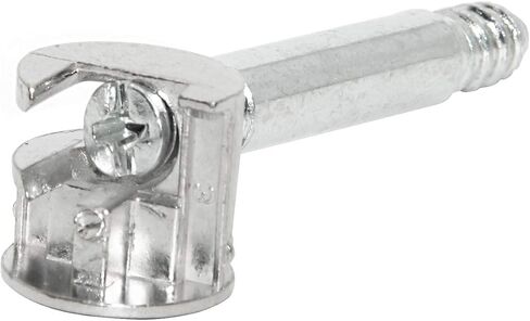 Flyshop 10 Sets Self-tapping Furniture Cabinet Connector Connecting Fittings, 15 x 14mm Cam Lock with M6 Thread 45mm Length Dowel in Kuwait