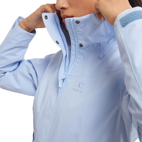 KAILAS Women's Windhunter Hardshell Jacket Hooded Waterproof Ultralight 2L FILTER-TEC Rain Jacket for Hiking Travel in Kuwait