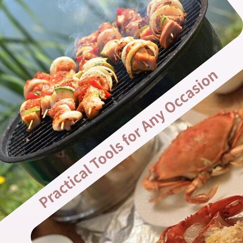 4Pcs Crab Crackers and Tools Multicolored Crab Leg Crackers Tool Efficient Lobster Crackers Portable Seafood Crackers and Tools Crab Legs Utensils Crab Claw Crackers Crab Tools for Eating in Kuwait