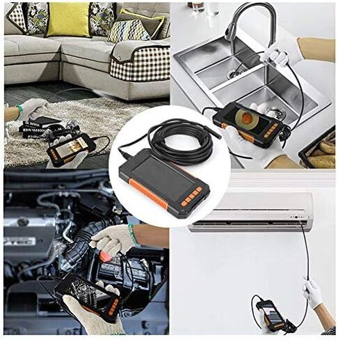 P40 Handheld Endoscope 1920 x 1080P Industrial Inspection Camera 4.3inch Color Display Screen Endoscope 8mm in Saudi Arabia
