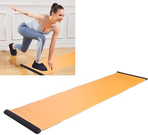 Exercise Slide Board for Core Training, Workout Sliding Board Exercise Equipment, Ideal for Skating, Hockey, and More - Men, Women, and Kids in Saudi Arabia