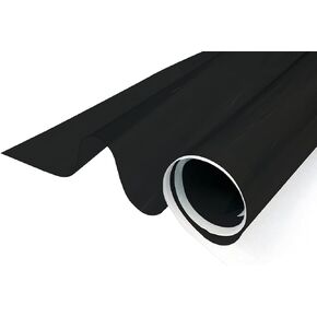 Greenfilm Static Cling 5% Window Tint for Residential and Automotive Use - Easy Apply Non-Adhesive Room Darkening Window Cling for Enhanced Privacy, Glare Reduction, and Heat Control (24" x 120")