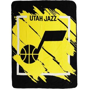 Northwest NBA Utah Jazz Micro Raschel Throw Blanket, 46" x 60", Dimensional