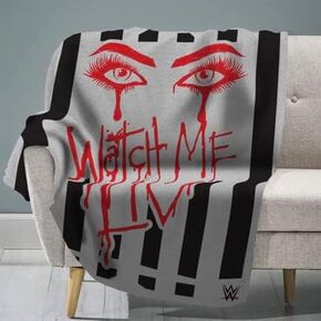 Sleep Squad Liv Morgan 60" x 80" Raschel Plush Blanket – Wrestling Diva Super-Soft Throw