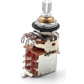 Bourns 250K Short Split Audio Taper Push/Pull Pot – 1X
