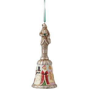Enesco Jim Shore Heartwood Creek 20th Anniversary Bell Ornament, 5.31 Inch