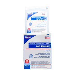 Dukal Top Sponge, 4x3, 50(25/2's)