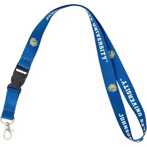 Desert Cactus Johnson & Wales University Lanyard JWU Wildcats Car Keys ID Badge Holder Keychain Detachable Breakaway Snap Buckle (Blue)