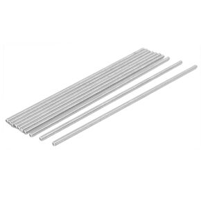 uxcell M4 x 170mm 304 Stainless Steel Fully Threaded Rod Bar Studs Fastener 10 Pcs