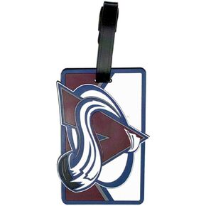 NHL Colorado Avalanche Soft Bag Tag, 7.5