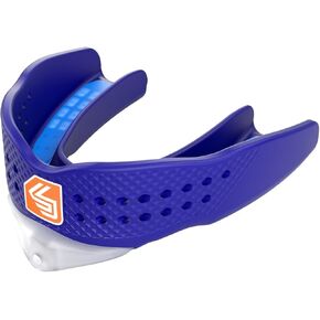 Shock Doctor Mouthguard SuperFit – Easy-Fit Strap/Strapless mouthguard – Low Profile Fit perfect for Basketball, Hockey, Lacrosse, All Sport