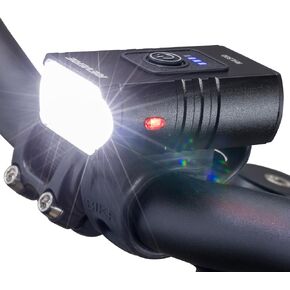 Revere USA RHL500 Front Bike Light, 500 Lumens USB Type-C Rechargeable, Waterproof Bike Light for All Types of Bicycles