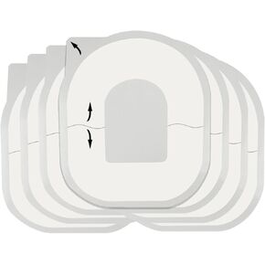 Omnipod 5 Adhesive Patches Waterproof, 30Pack Pre-cut Omnipod 5 Overlay Patches Transparent Patch for Omnipod 5 Dash Pods Premium Clear Omnipod 5 Overpatches Latex-free & Long Stay for 7 Days