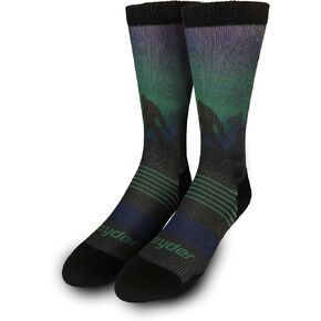 Stryder Gear Rayon Made From Bamboo Performance Socks - Northern Lights Bigfoot