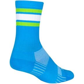 SockGuy SGX6 Throwback Blue Sock One Color, L/XL
