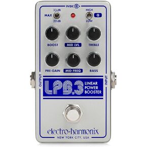 Electro-Harmonix LPB-3 Linear Power Booster & EQ Pedal