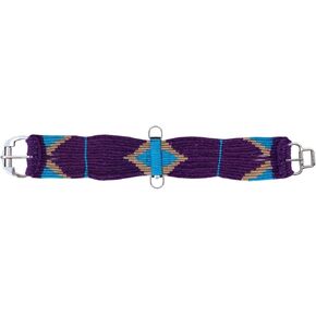 Western 15-Strand Wool Handwoven Straight Cinch Girth 97-15-Strand