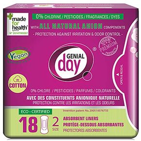 Absorbent Liners 18 Count, 18 CT